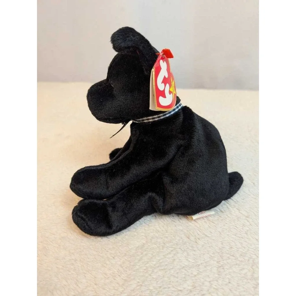 Ty‎ Beanie Baby Luke Black Labrador Dog Plush 1998